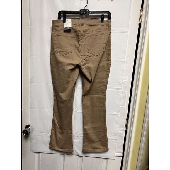 NWT‎ $49 Macy's STYLE & CO Pants Women's Size 10P 10 Petite Tan Boot Tag BKH-C - Picture 7 of 12